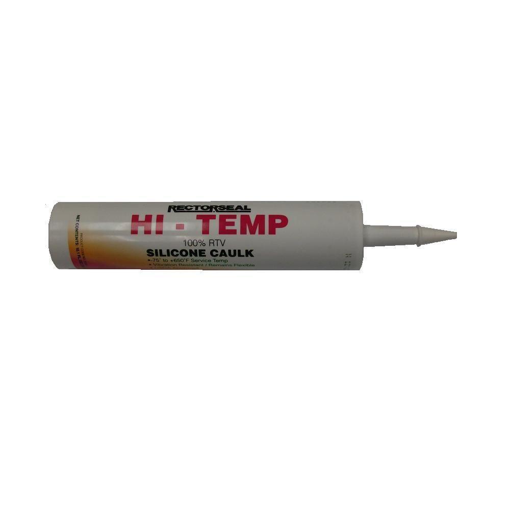 RectorSeal Hi-Temp Red Silicone Caulk by RectorSeal