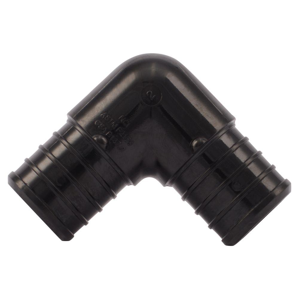 Sharkbite 1 In Plastic Pex 90 Degree Barb Elbow 5 Pack Up260a5 Plastic Pex 90 Degree Barb Elbow 5 Pack