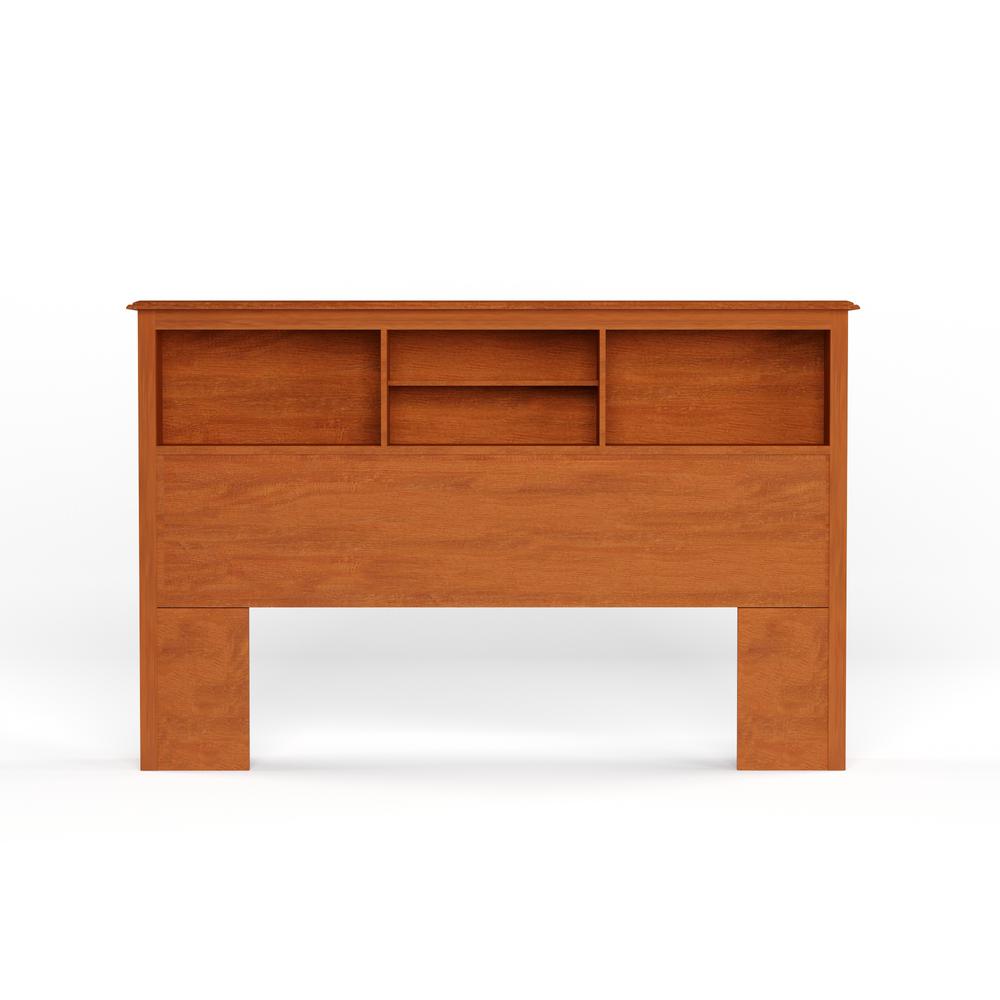 Prepac Monterey Cherry Full Queen Headboard Csh 6643 The Home Depot Prepac Monterey Cherry Full Queen Headboard