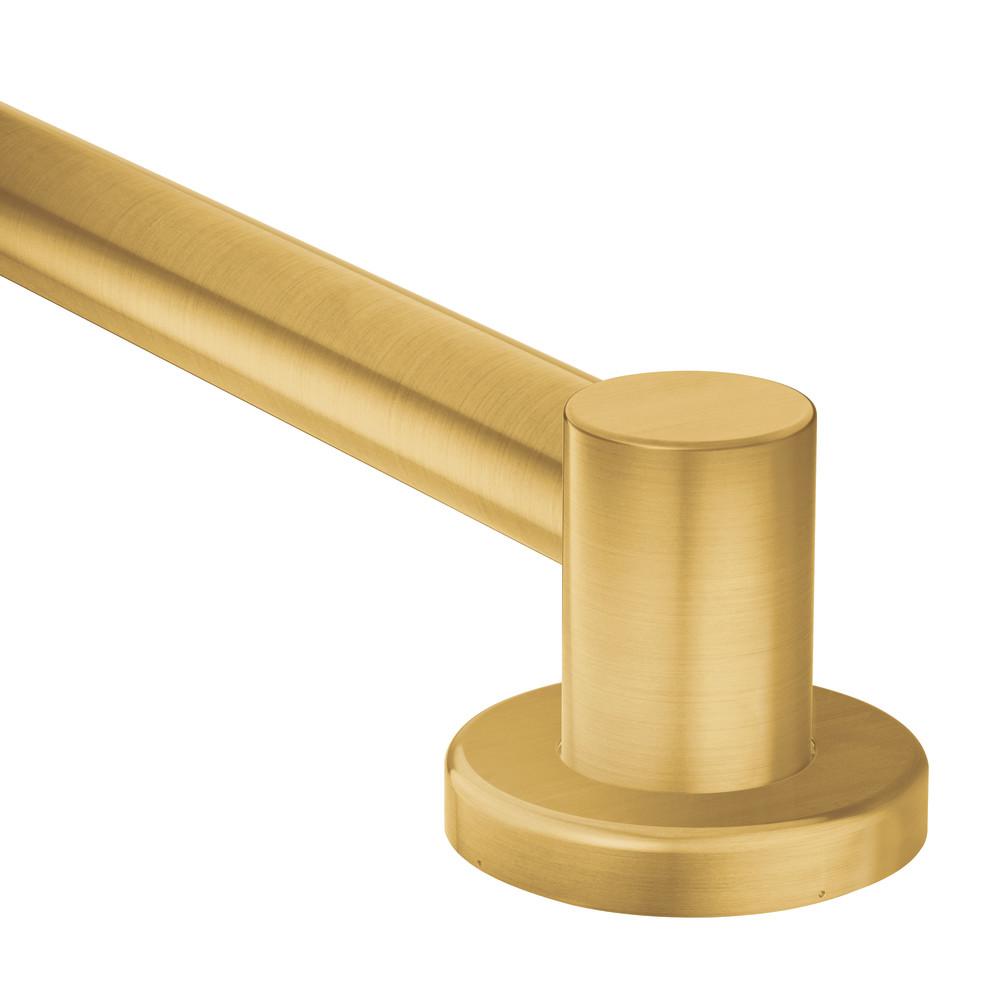 MOEN Align 24 in. Towel Bar in Brushed Gold-YB0424BG