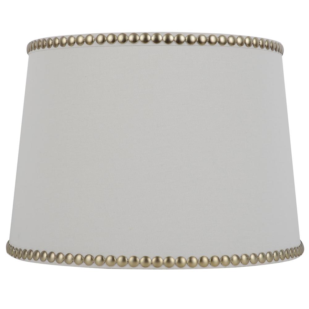 Gold Studs Round Table Lamp Shade 