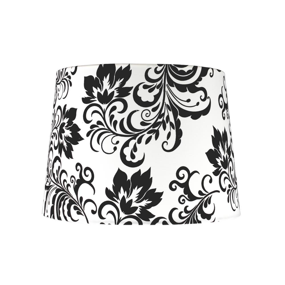 white flower lamp shade