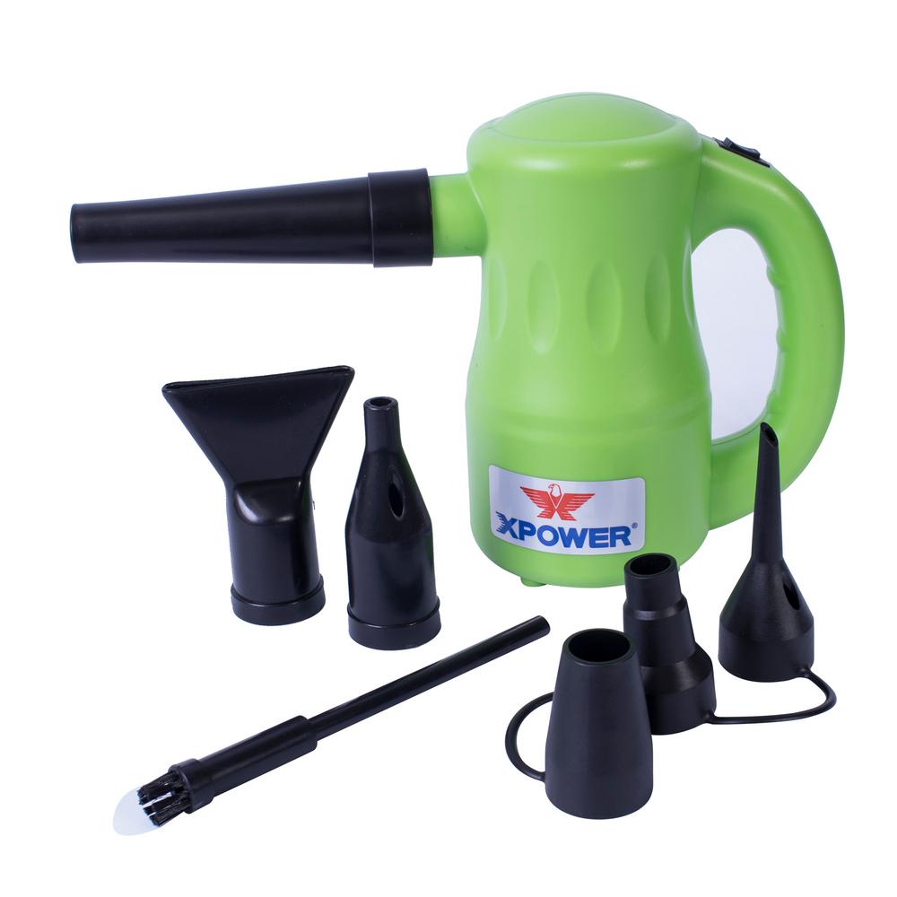 XPOWER A-2 Airrow Pro Multi-Purpose Air Duster in Green-A-2-Green - The