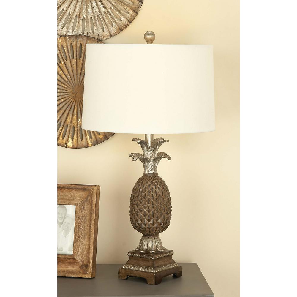 pineapple gold lamp