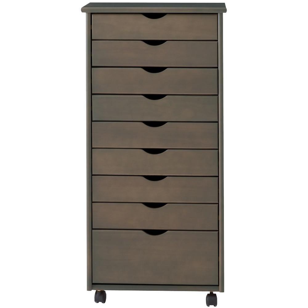 Home Decorators Collection Stanton 9Drawer Wide Storage Cart in