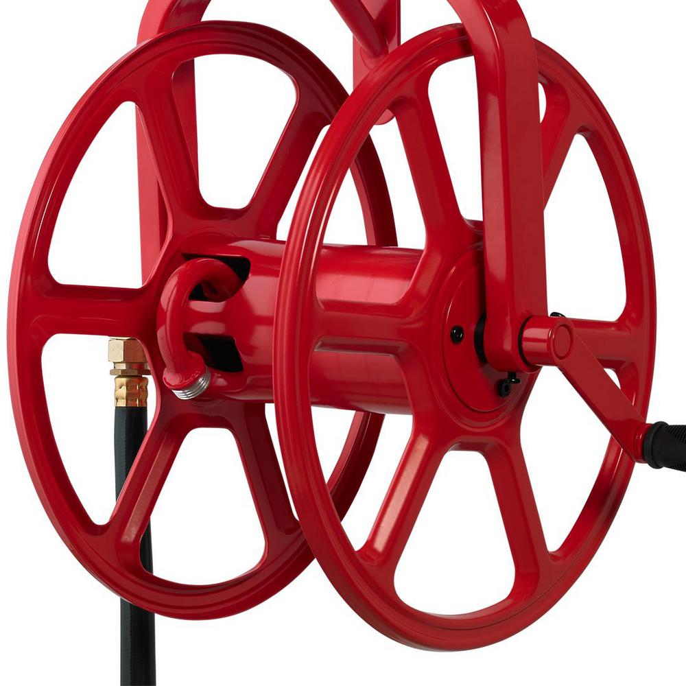 Liberty Garden Revolution Industrial Grade Rotating Hose Reel 2 Pack X Lbg 713 The Home Depot - Metal Garden Hose Reel Home Depot Liberty Garden Revolution Industrial Grade Rotating Hose Reel 2 Pack X Lbg 713 The Home Depot - Metal Garden Hose Reel Home Depot