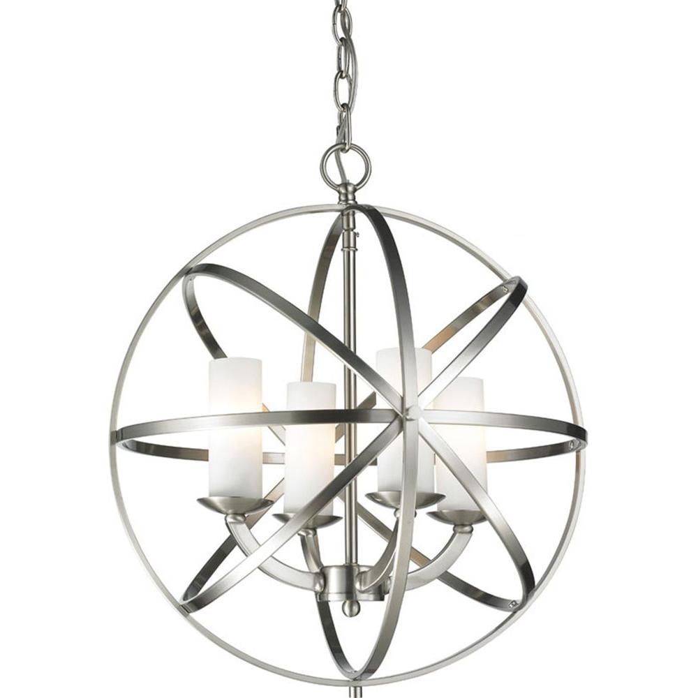 Filament Design Gala 4-light Brushed Nickel Pendant-cli-jb-036015 - The 