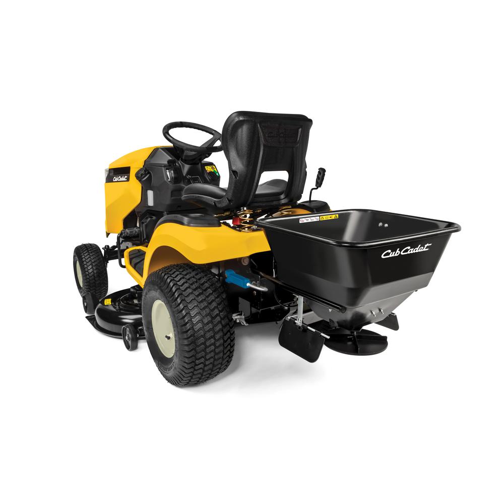 Cub Cadet Riding Mower Tractor Attachments Outdoor Fastattach 100 Lb Capacity Electric Spreader For Cub Cadet