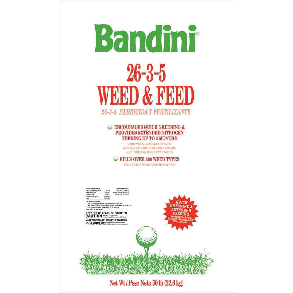 Bandini 50 lb. Weed and Feed 26-3-5-93207 - The Home Depot