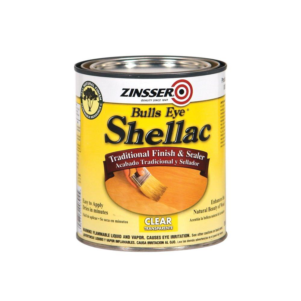 Zinsser 1 qt. Clear Shellac Traditional Finish and Sealer