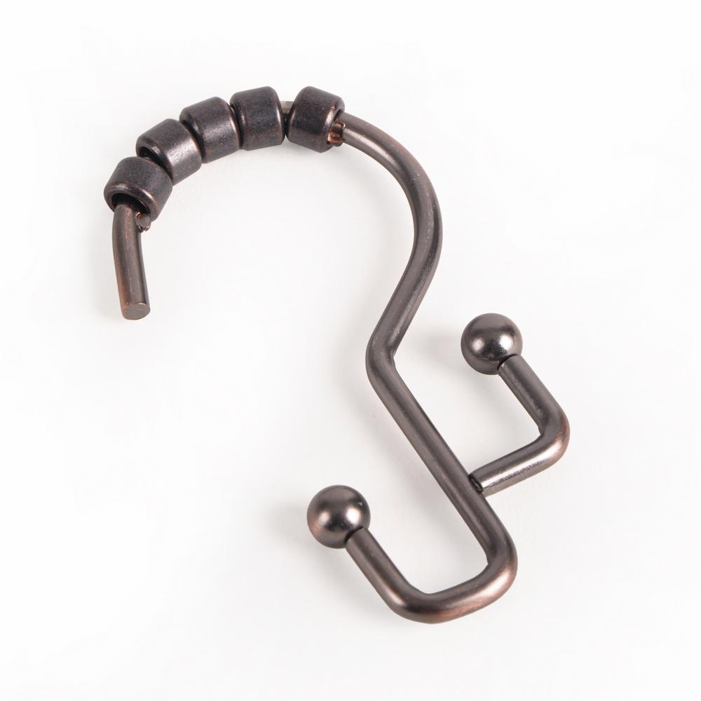 Utopia Alley Utopia Alley Double Roller Shower Hook Oil Rubbed