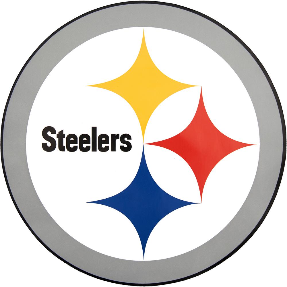 Applied Icon NFL Pittsburgh Steelers Outdoor Logo Graphic 