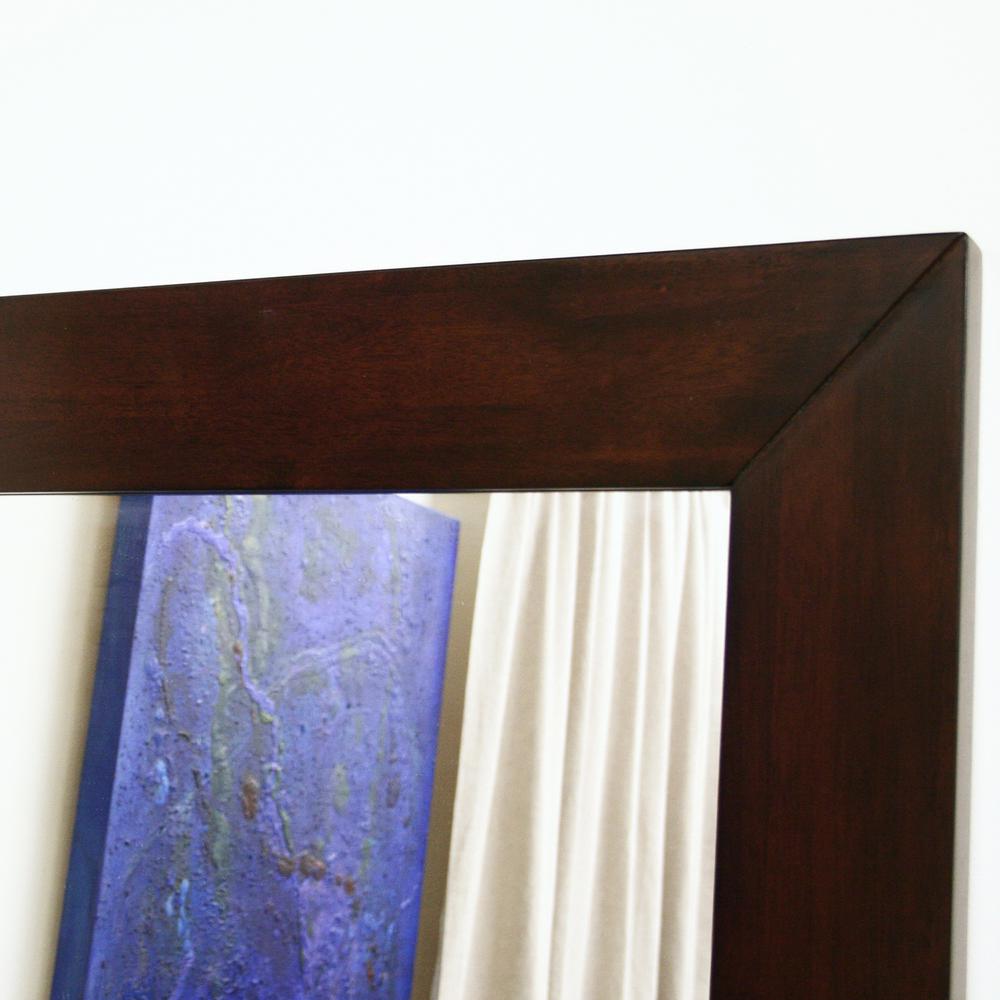 Baxton Studio Doniea Contemporary Dark Brown Wood Finished Floor Contemporary Dark Brown Wood Finished