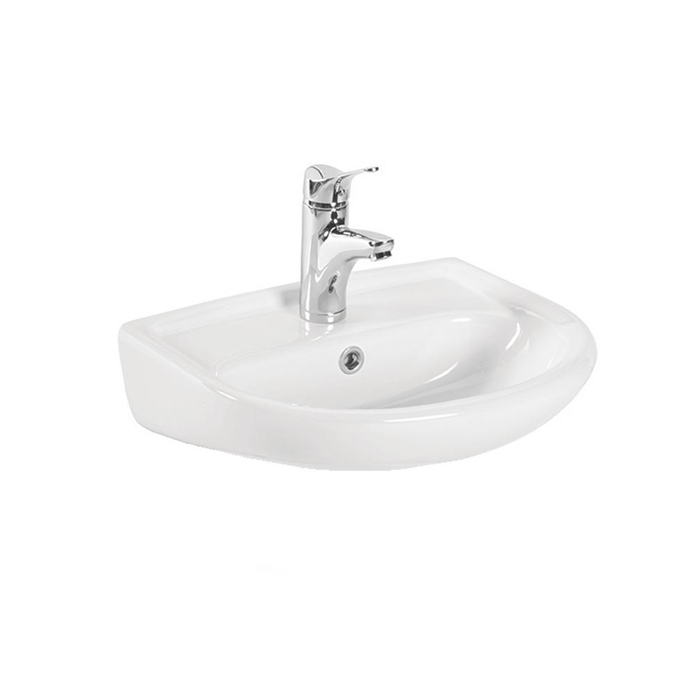 WS Bath Collections Wall  Mount  Bathroom  Vessel Sink in 