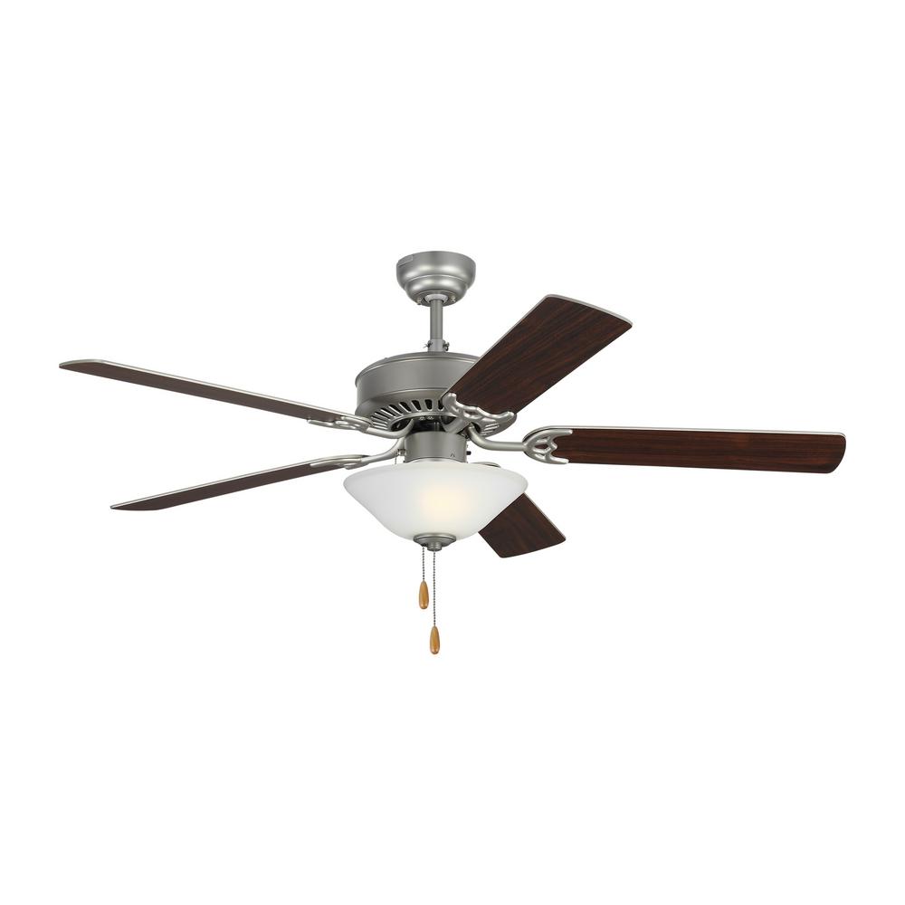 Monte Carlo Haven Led 2 52 In Indoor Brushed Pewter Ceiling Fan