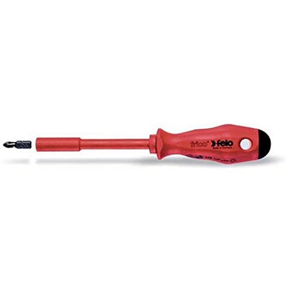 Felo 1/4 in. x 4 in. Insulated Hex Bit Holder Screwdriver715750785