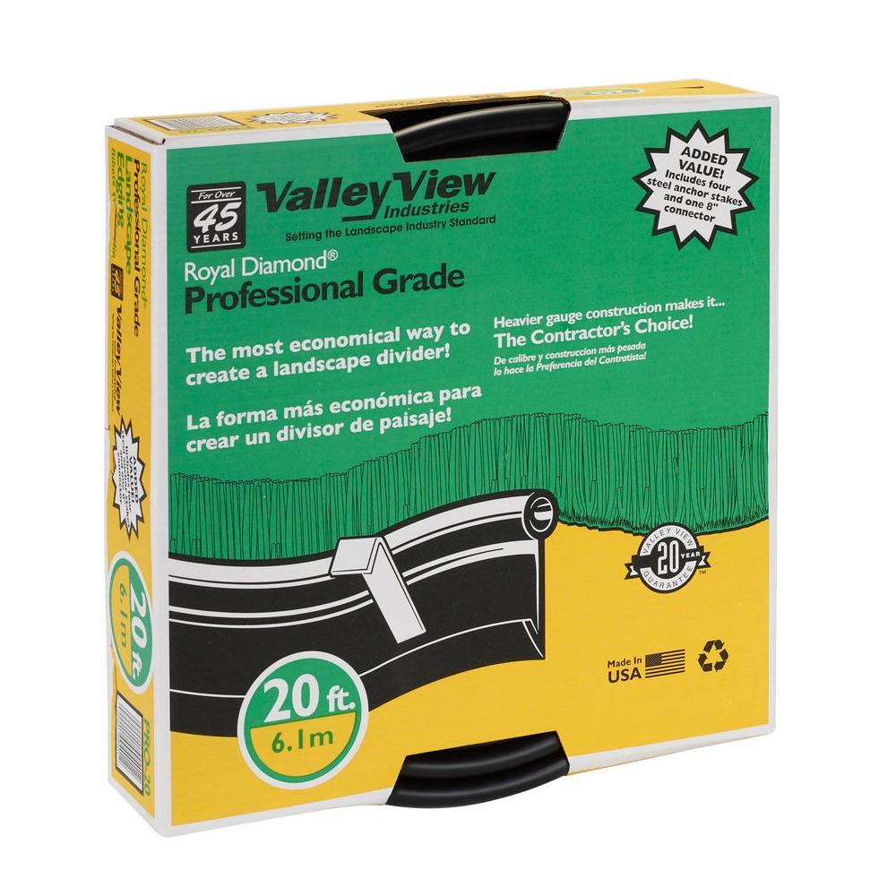 20 ft. Interlocking Pound Plastic Landscape EdgingVIGPI20 The Home