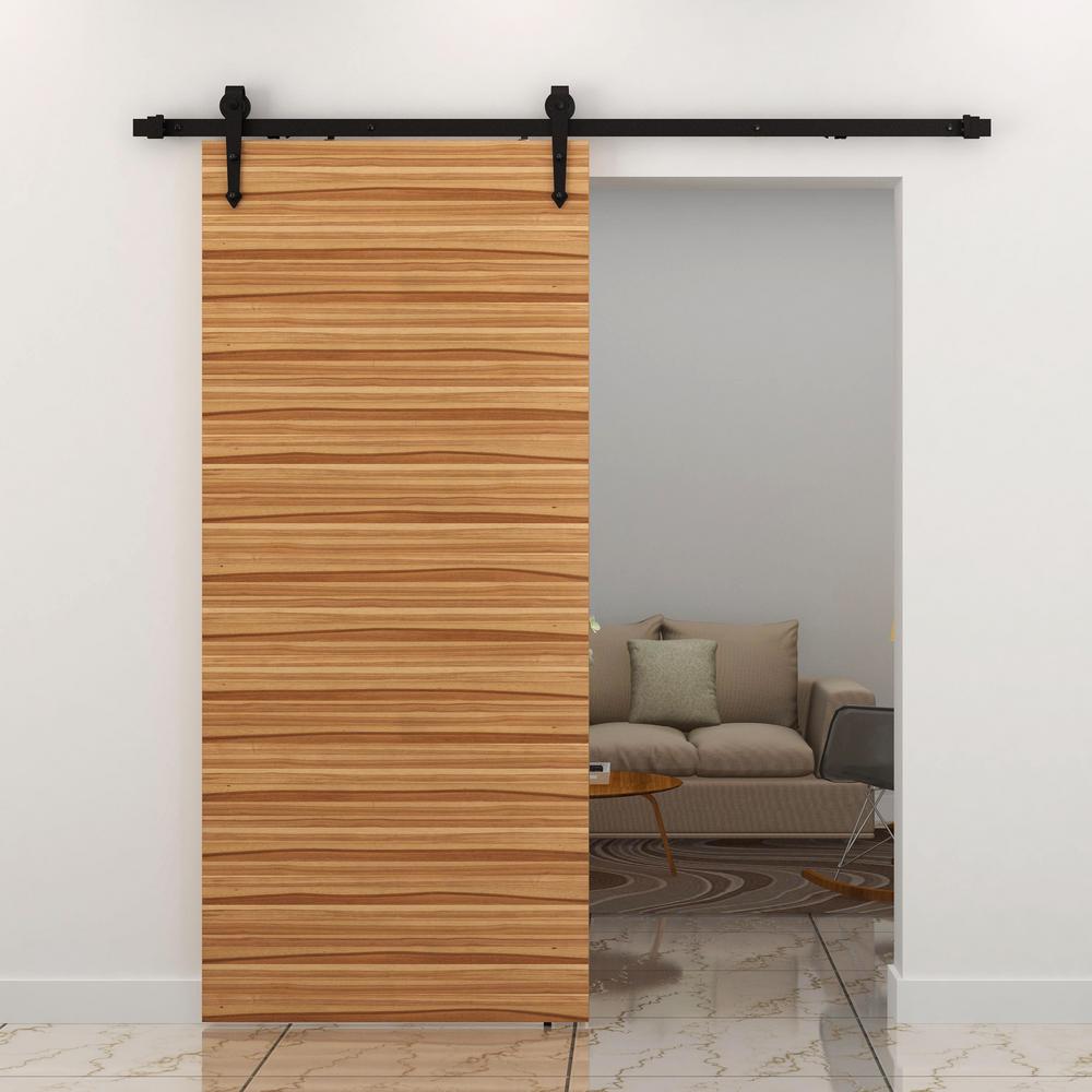 Everbilt 72 In Dark Oil Rubbed Bronze Arrow Sliding Barn Door