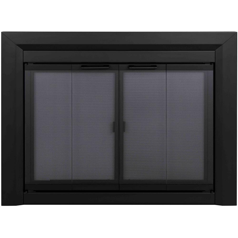 Pleasant Hearth Clairmont Small Glass Fireplace Doors Cm 3010 The Home Depot - Fireplace Door Home Depot Pleasant Hearth Clairmont Small Glass Fireplace Doors Cm 3010 The Home Depot - Fireplace Door Home Depot