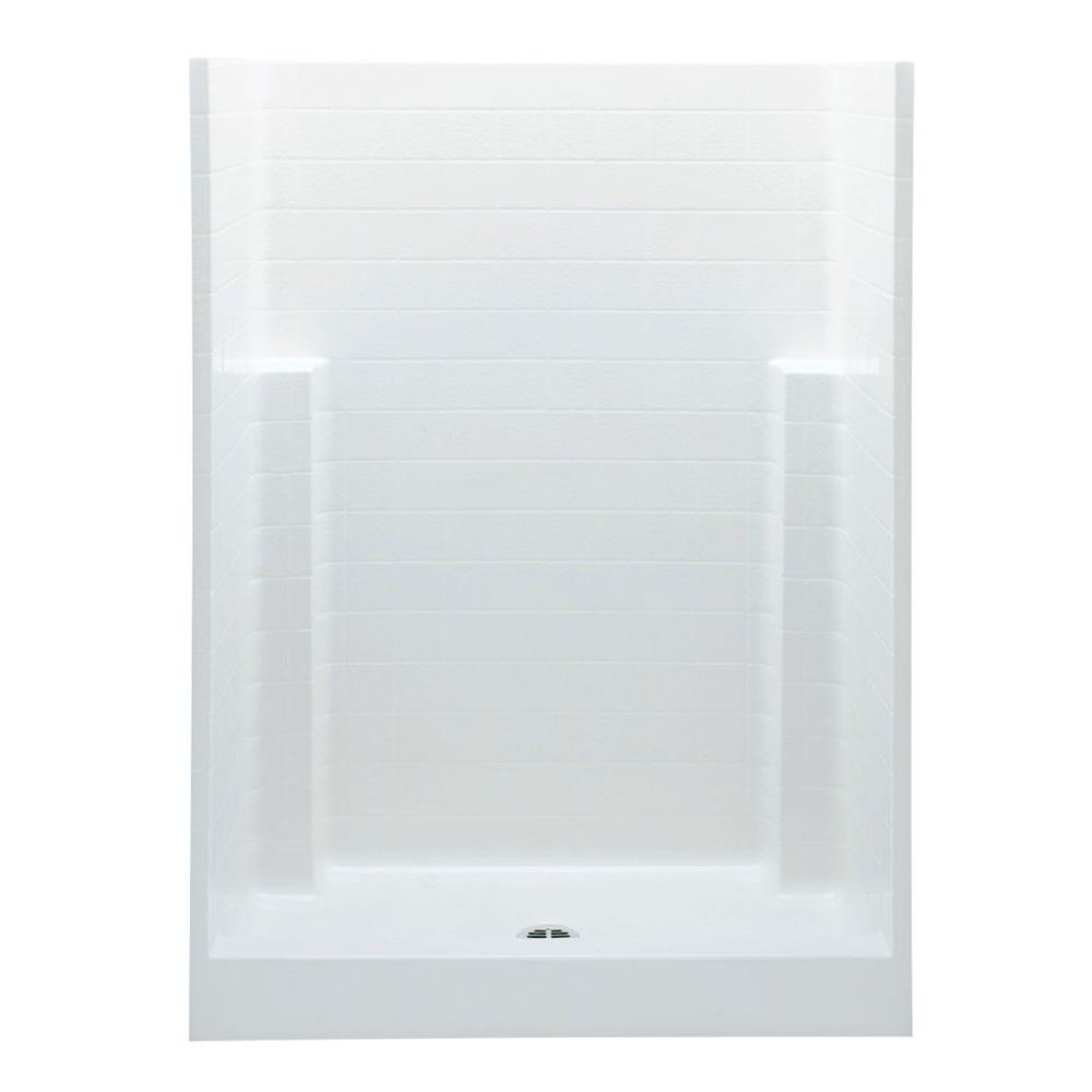 Delta UPstile 32 in. x 60 in. x 74 in. Shower Kit in WhiteBVS41460R