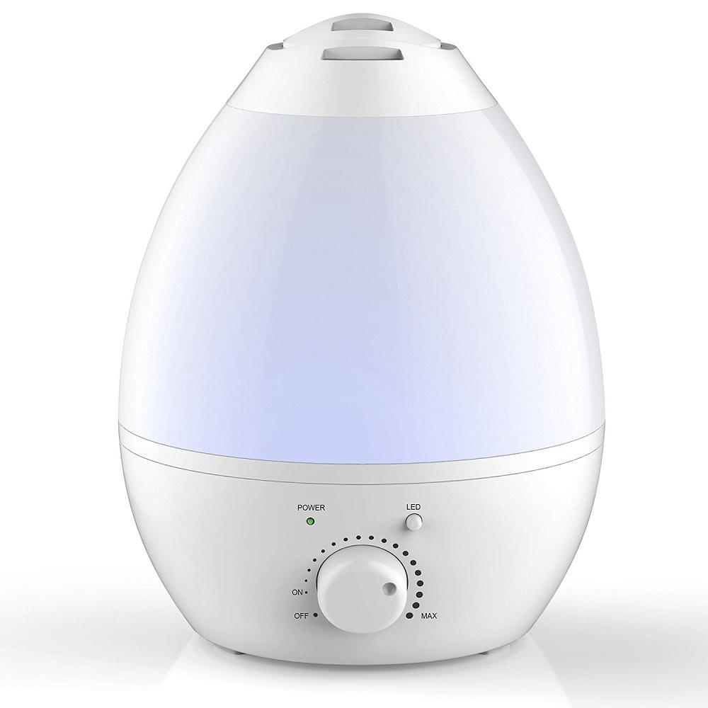 Bell + Howell 1 Gal. Capacity Ultrasonic Color Changing Humidifier with