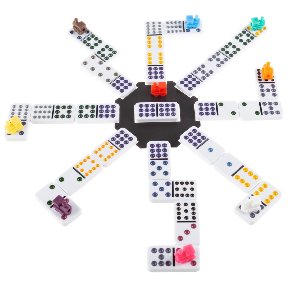 poker dominoes set