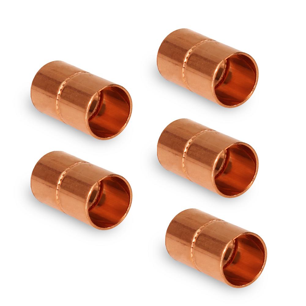 1/2" Coupling Copper Fittings Fittings The Home Depot