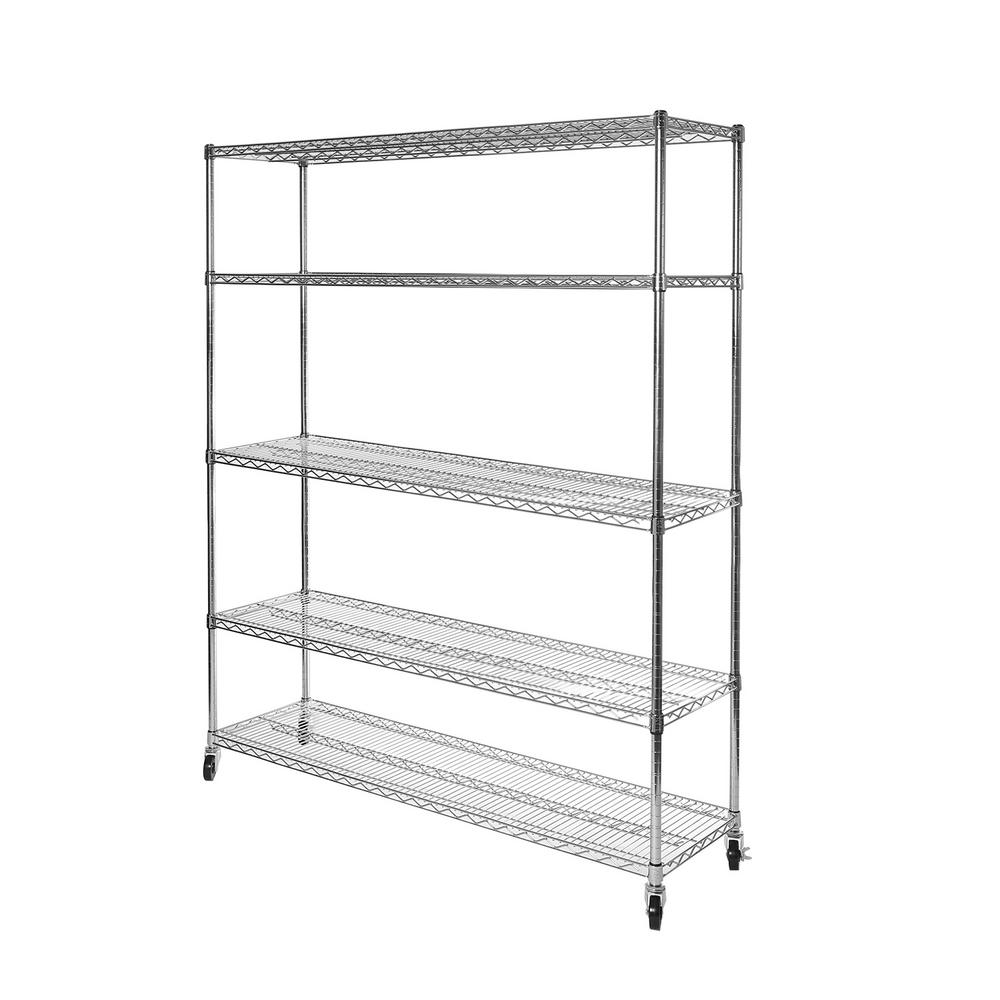 Nsf Certified Steel Shelving Storage Organization The Home 60