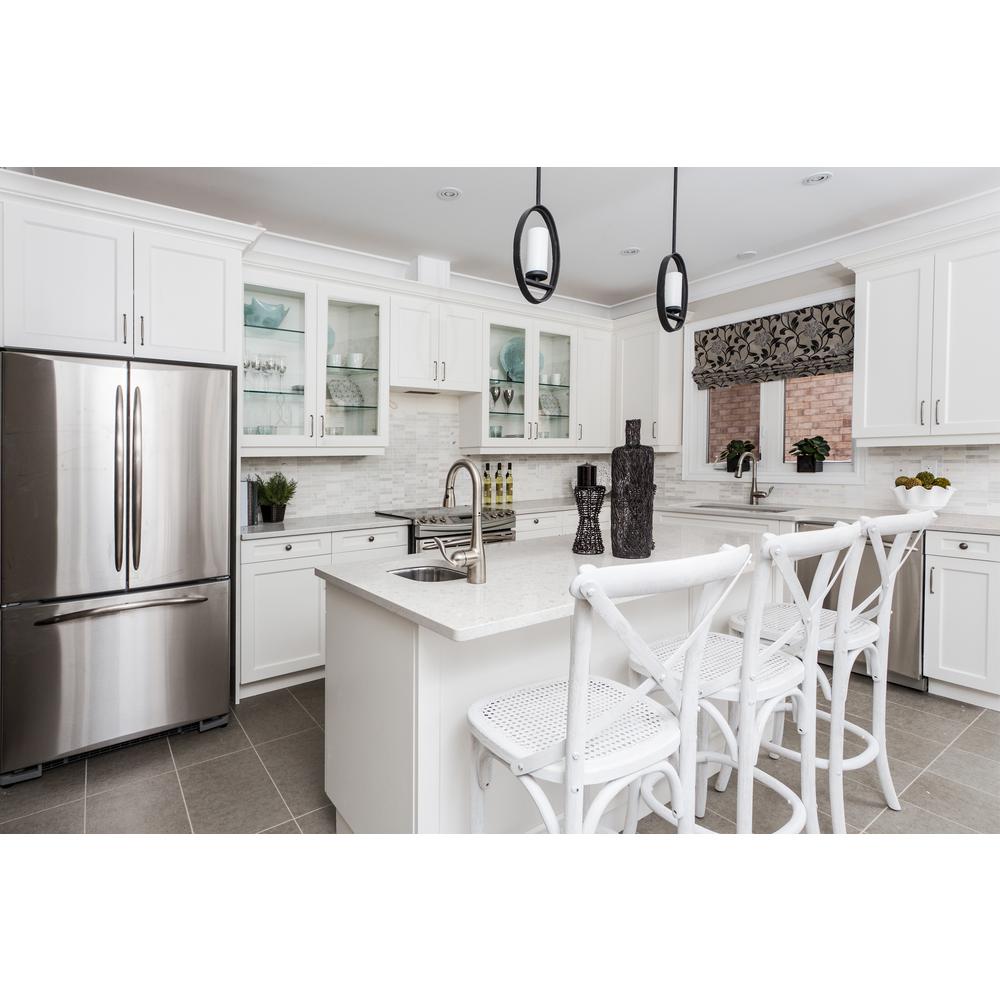 Stonemark 4 In X 4 In Quartz Countertop Sample In Carrara Iris P