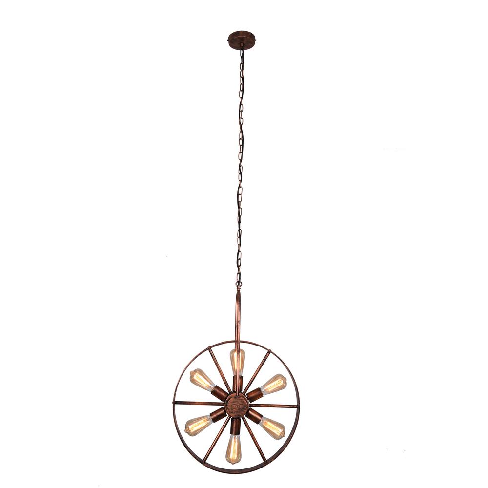Warehouse Of Saralin 6 Light Rustic Copper Chandelier Cydd315 The Home Depot - Saralin 6 Light Rustic Wagon Wheel Chandelier Warehouse Of Saralin 6 Light Rustic Copper Chandelier Cydd315 The Home Depot - Saralin 6 Light Rustic Wagon Wheel Chandelier