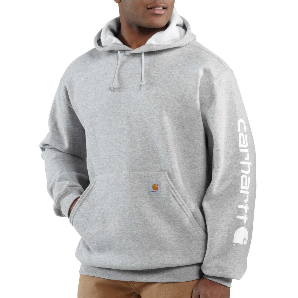 grey logo sweatshirt