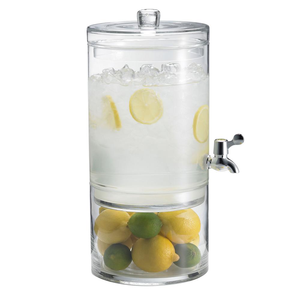 Coppertino 2 Gal. Coppertino Chill and Flavor Beverage Dispenser