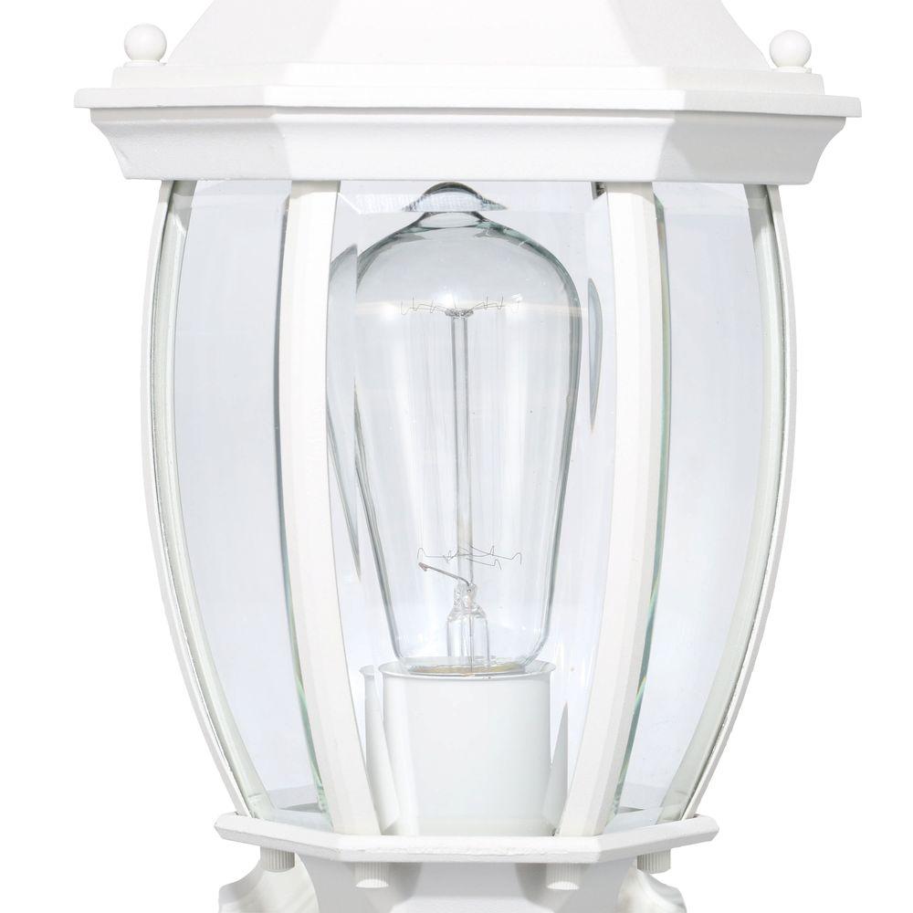 Hampton Bay Alexandria 180 White Motion Sensing Outdoor Decorative Wall Lantern Sconce Hbi 4192 Wh The Home Depot - White Motion Sensing Outdoor Decorative Wall Lantern Sconce Hampton Bay Alexandria 180 White Motion Sensing Outdoor Decorative Wall Lantern Sconce Hbi 4192 Wh The Home Depot - White Motion Sensing Outdoor Decorative Wall Lantern Sconce