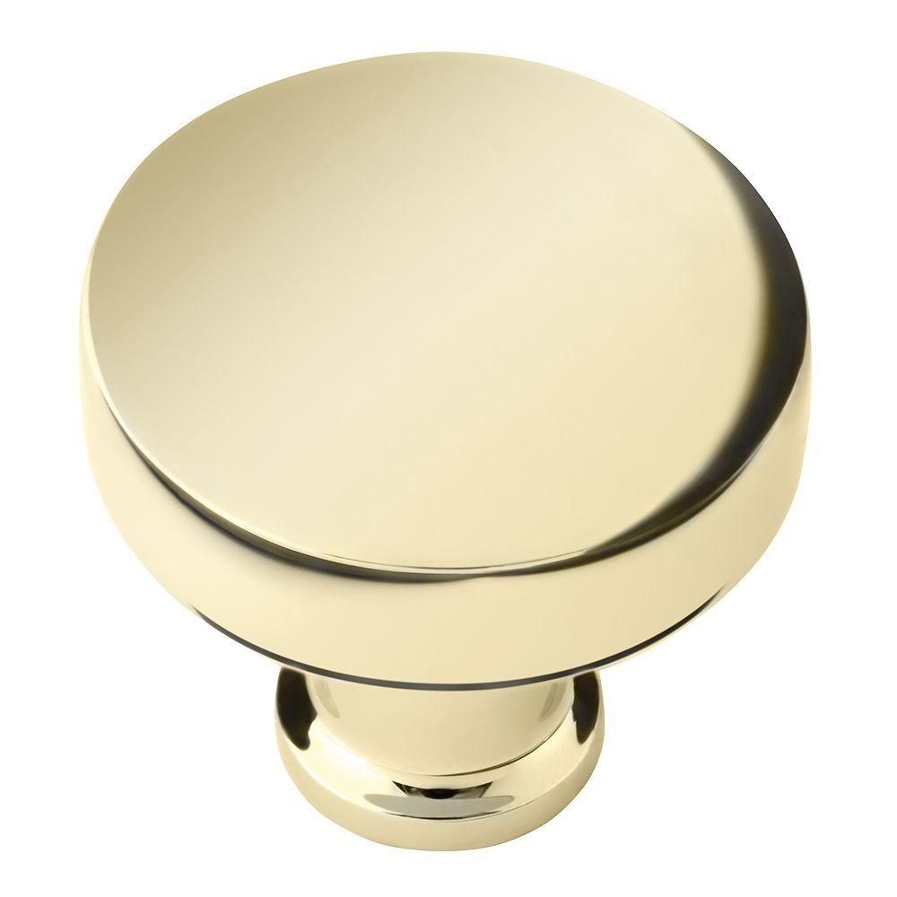 Delta Lyndall Knob for Pivot Shower Door in Polished BrassSDKB005PB
