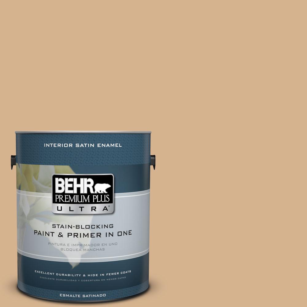Behr Marquee 8 Oz Home Decorators Collection Hdc Nt 04 Creme De Home Decorators Collection Hdc Nt 04 Creme De Caramel Satin Enamel Interior Paint Primer