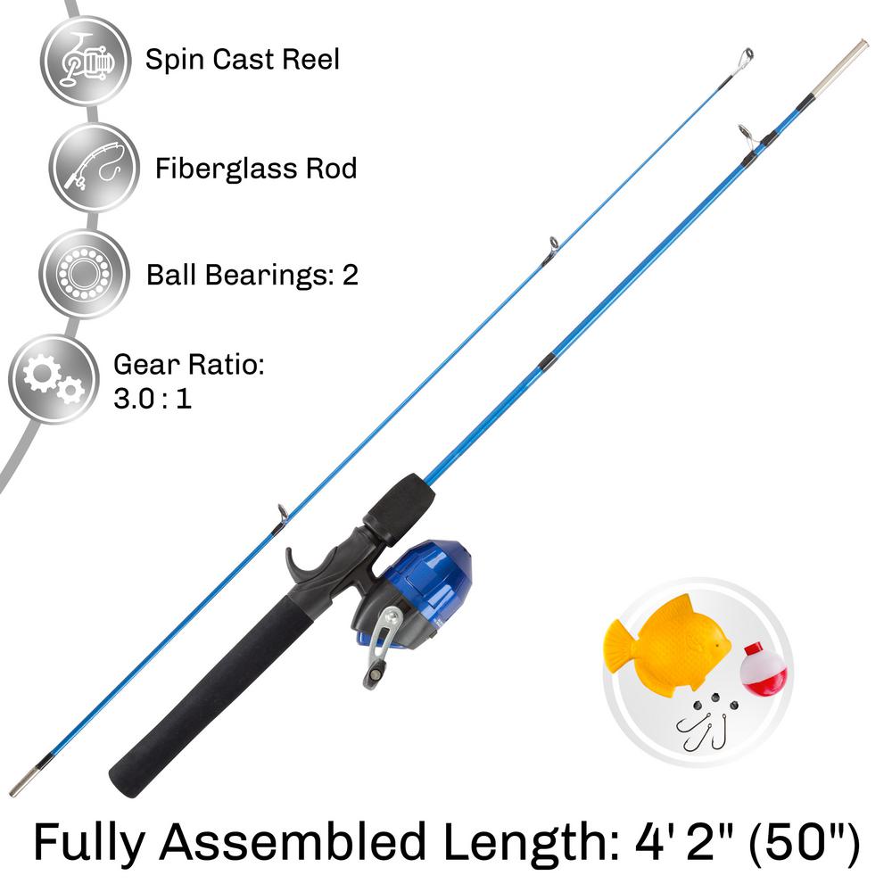 fishing rod size for youth