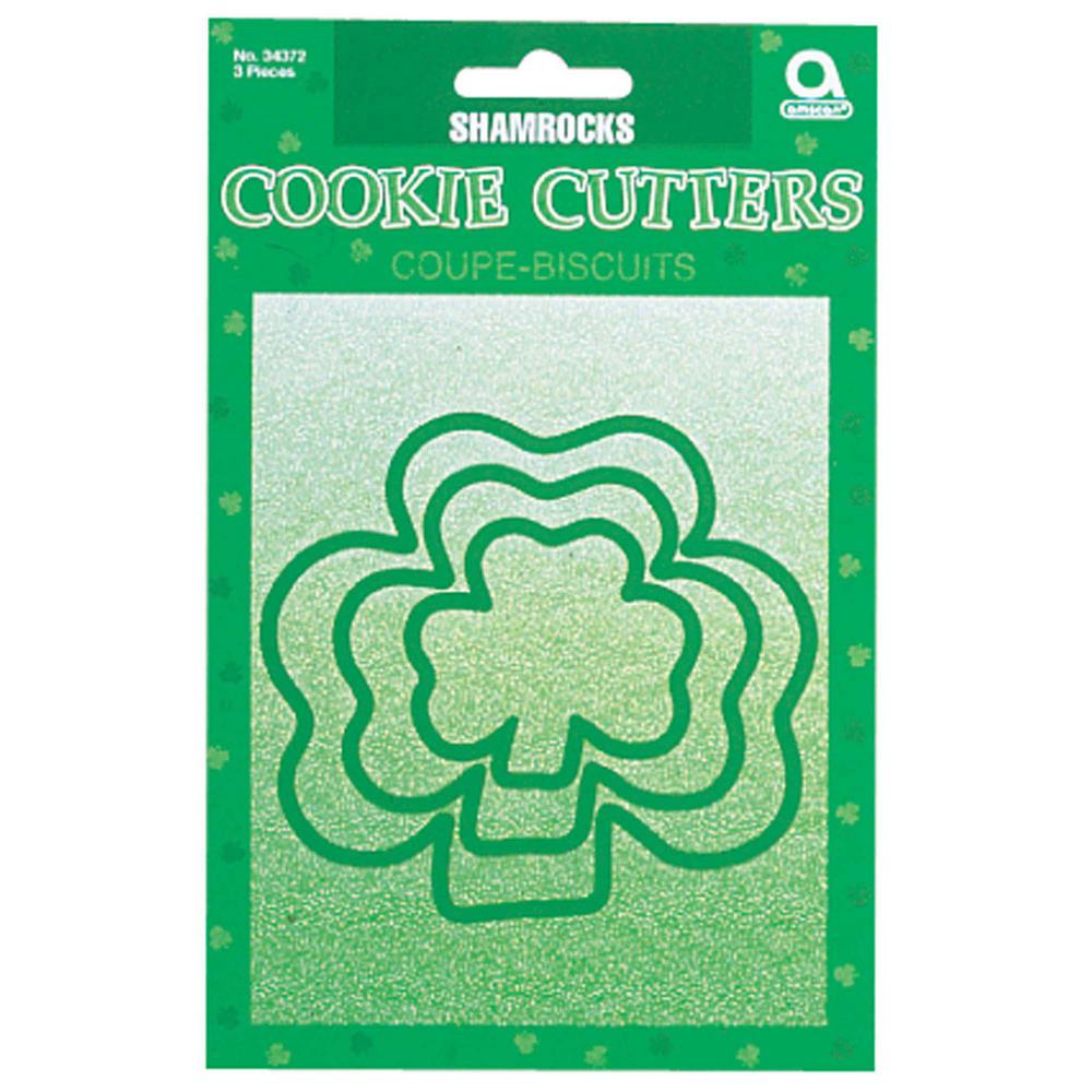 0.5 x 0.5 Shamrock Wooden Rubber Stamp