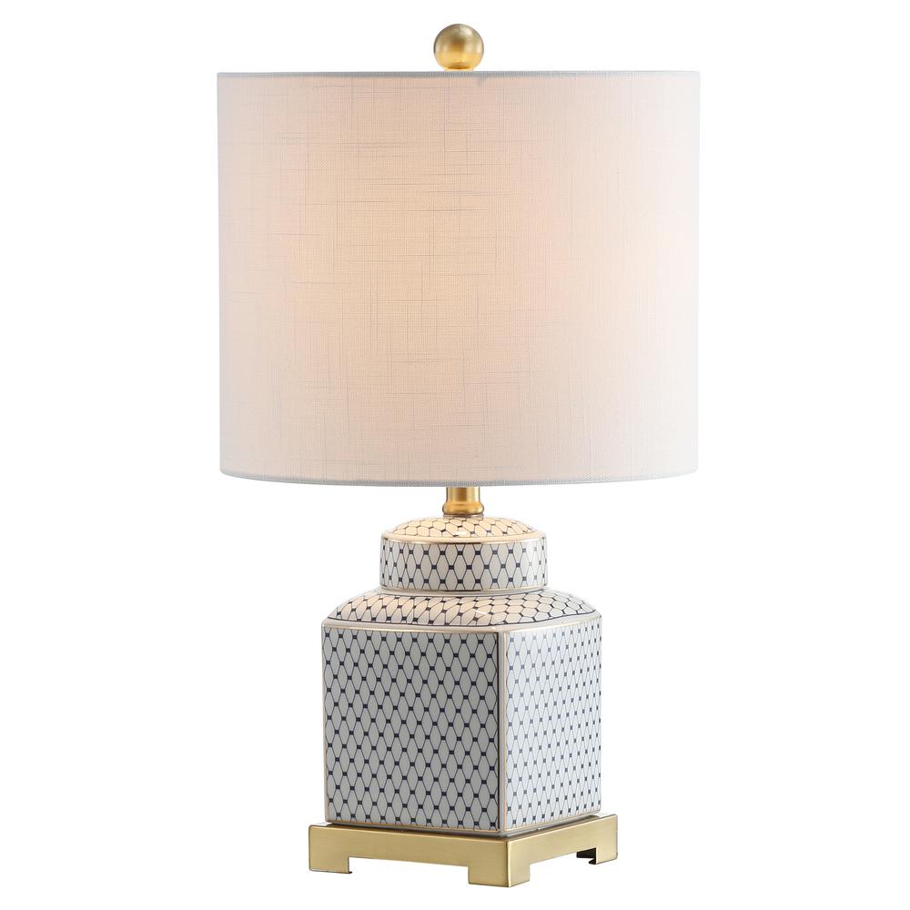 black ginger jar lamp