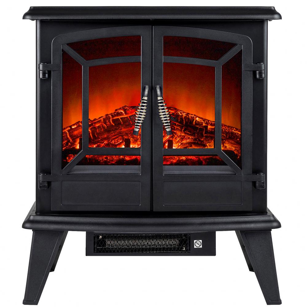 Electric Stove Heaters Freestanding Stoves The Home Depot