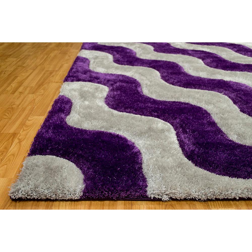 Purple Abstract Area Rugs Rugs The Home Depot