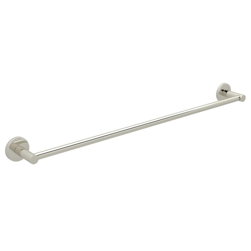 Rohl Lombardia 24 In Towel Bar Polished Nickel Lo1 24pn The Rohl Lombardia 24 In Towel Bar Polished Nickel