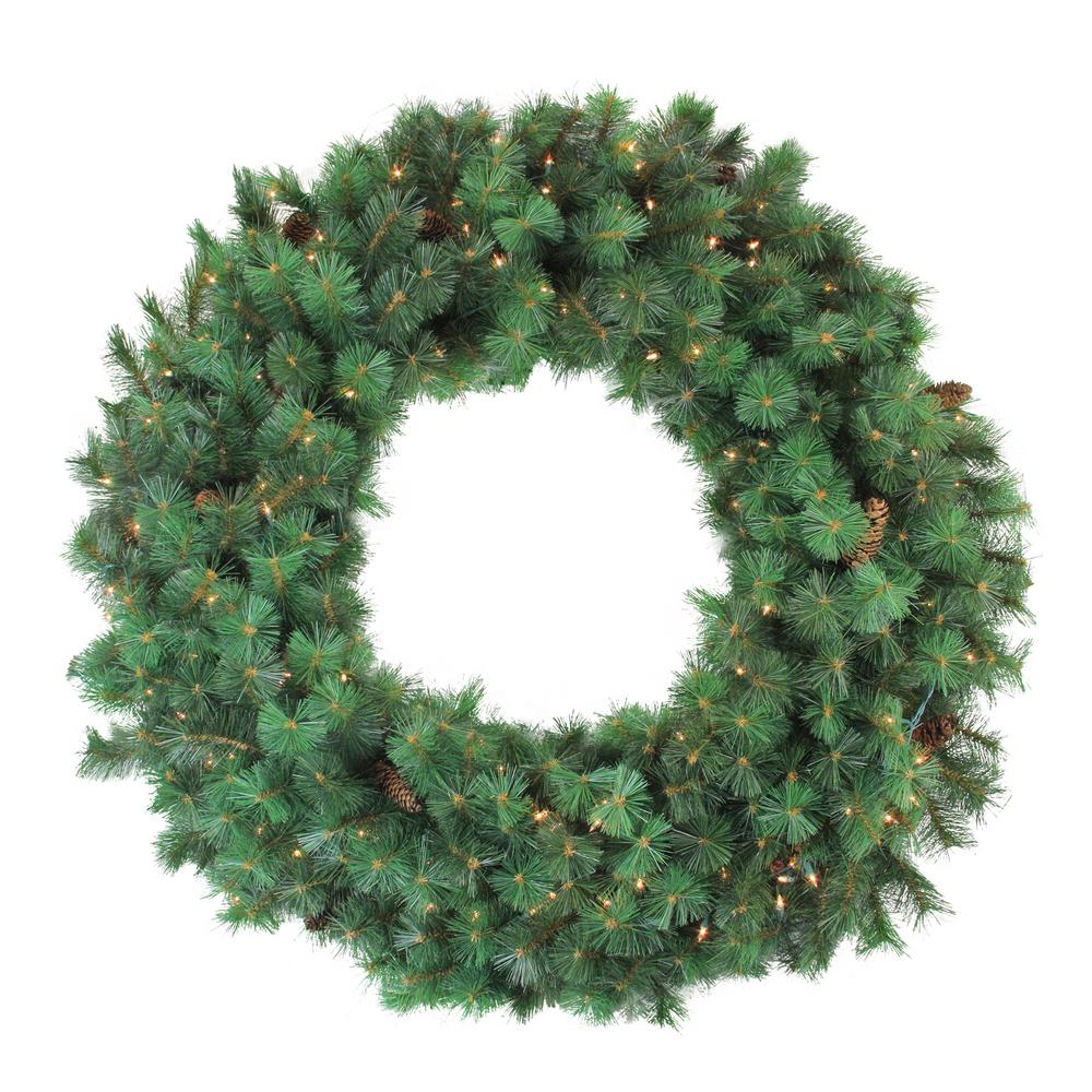 Northlight 48 In Pre Lit Royal Oregon Pine Artificial Christmas 48 In Pre Lit Royal Oregon Pine Artificial Christmas Wreath With Clear Lights