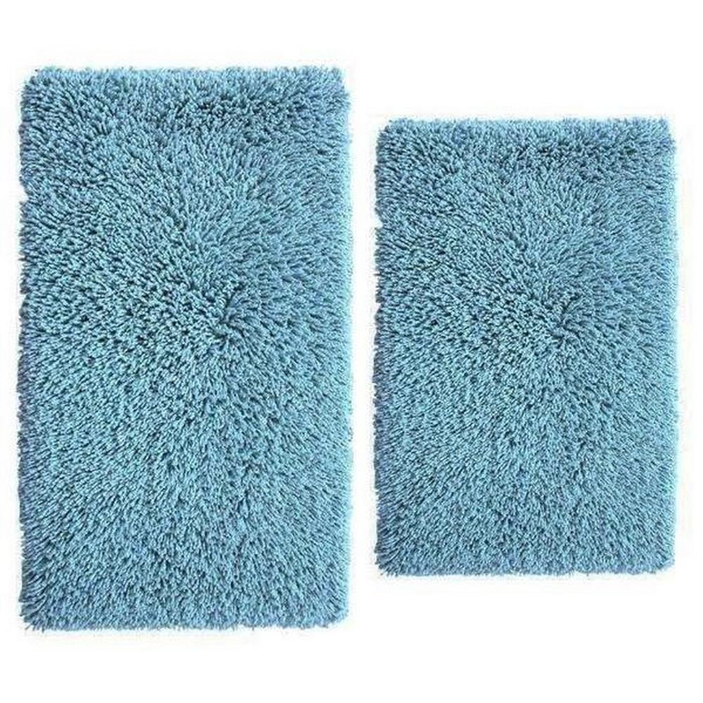 CASTLE HILL LONDON Medium Blue 20 In X 30 In And 24 In X 40 In   Medium Blue Castle Hill London Bath Mats 2024 Melb 2 Mbl 64 1000 