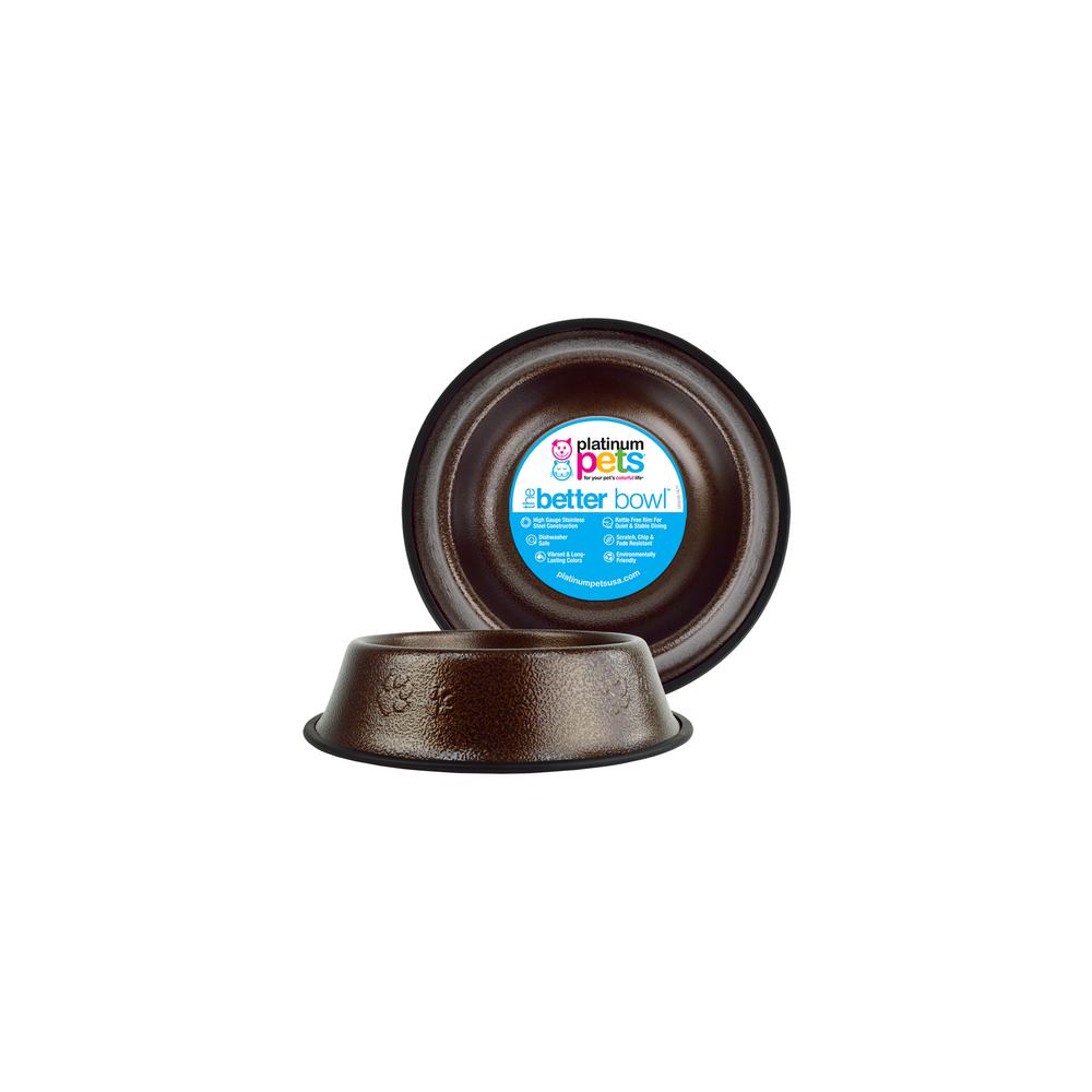 copper dog food bowls