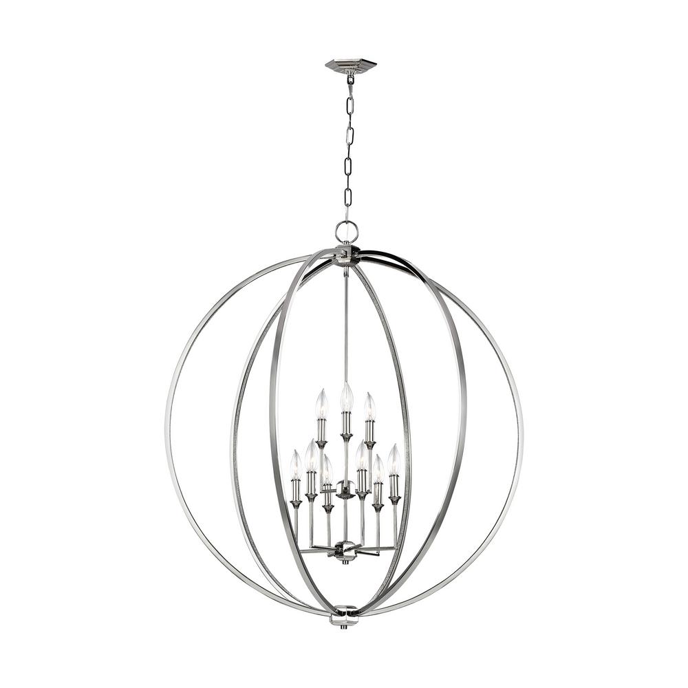 Feiss Corinne 9Light Oil Rubbed Bronze ChandelierF3058/9ORB The
