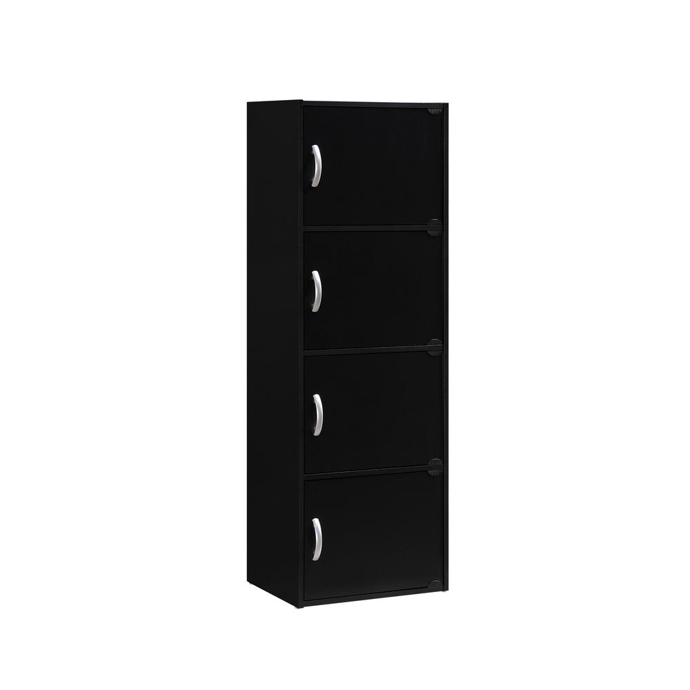 Black Bookcases Home Office Furniture The Home Depot