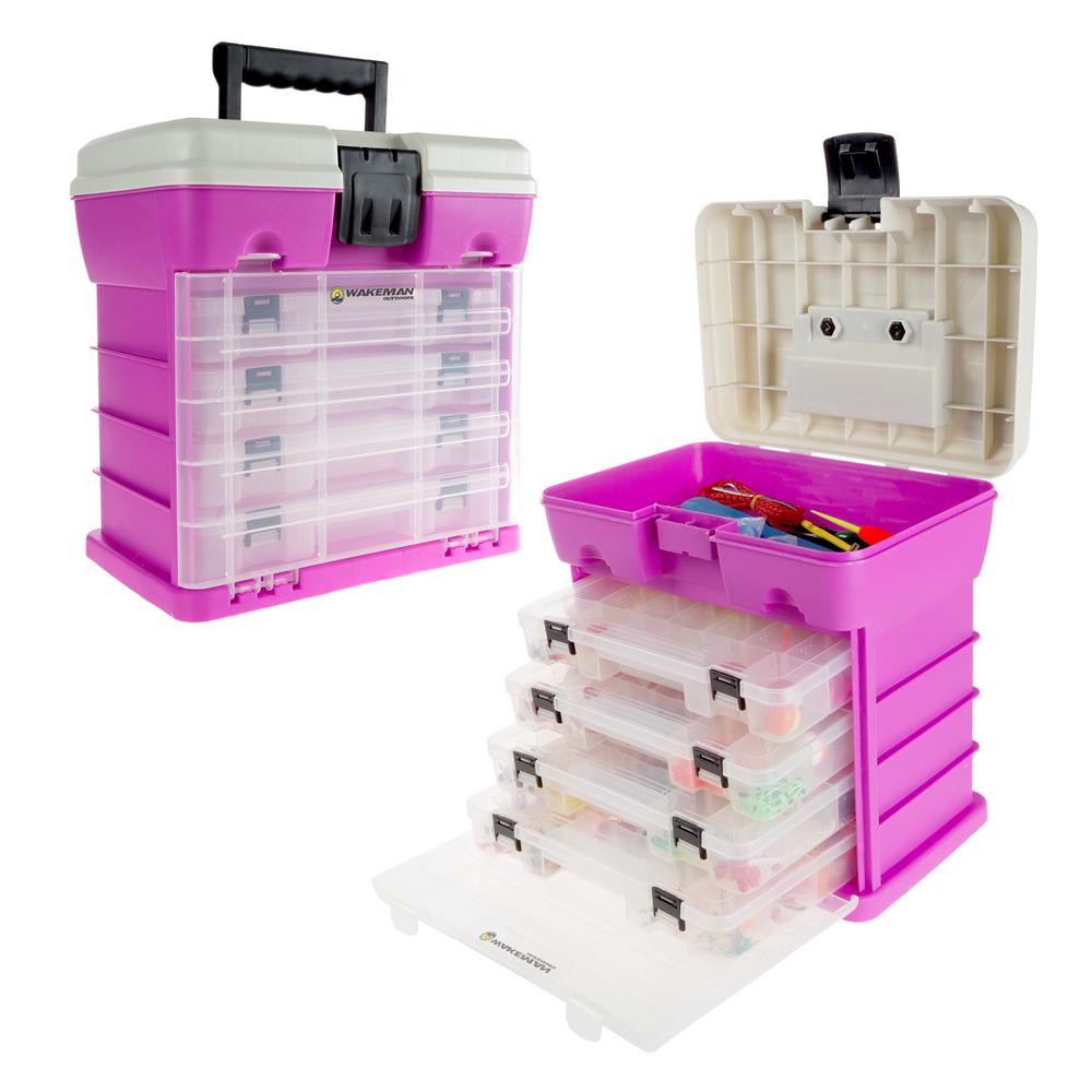 plano pink tackle box