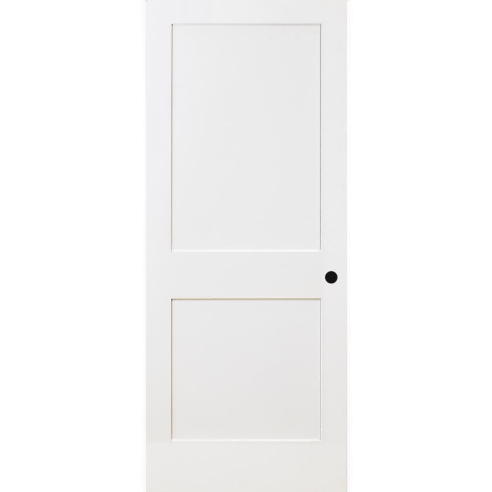 2 Panel Slab Doors Interior Closet The Home Depot 32