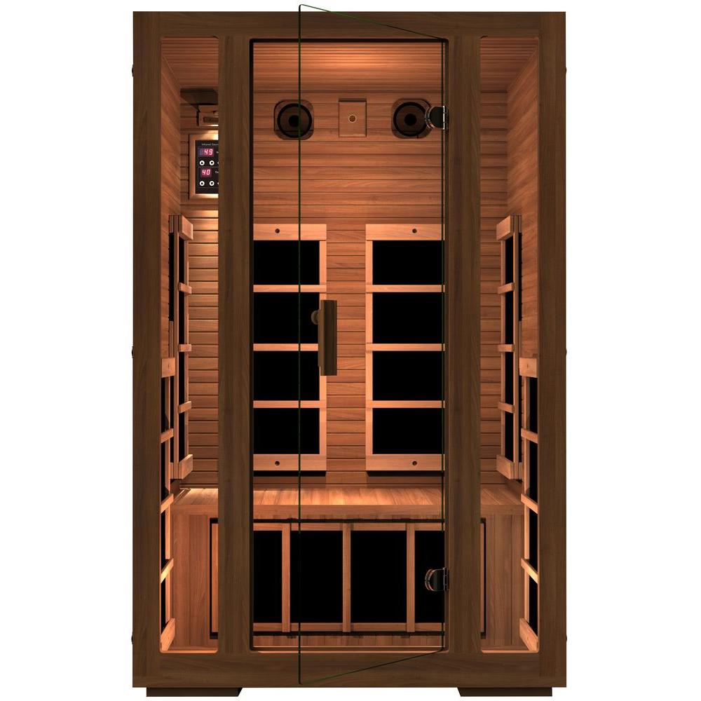UPC 853352005175 product image for JNH Lifestyles Saunas & Steam Units Freedom 2-Person Far Infrared Sauna MG215RB | upcitemdb.com
