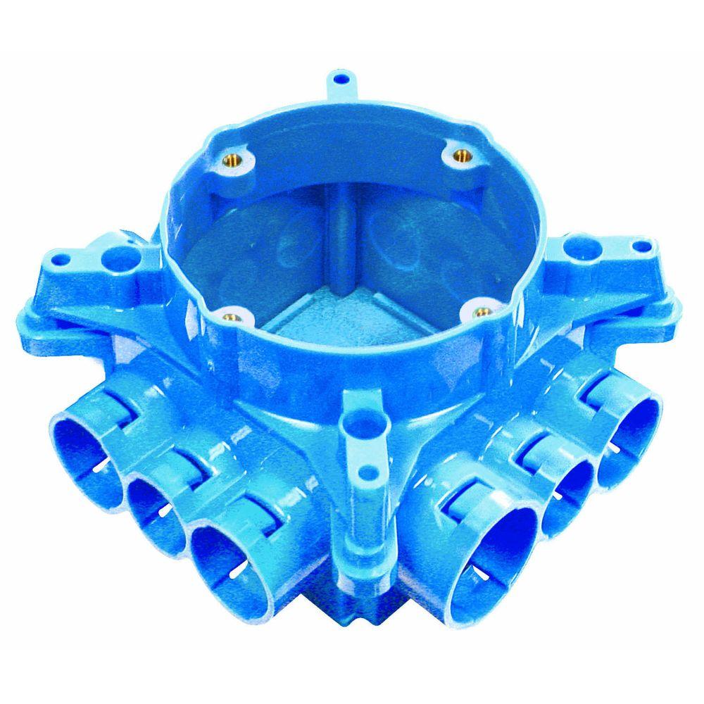 cement electrical splice box